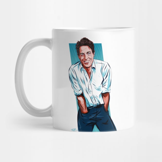 Hugh Grant - An illustration by Paul Cemmick by PLAYDIGITAL2020